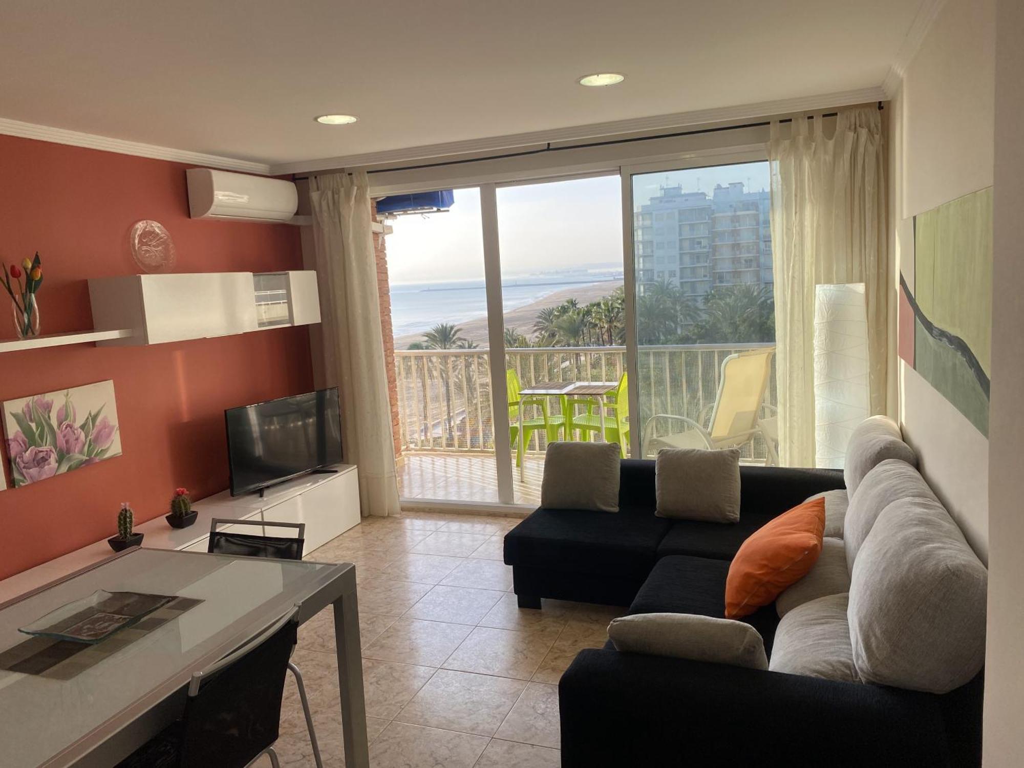 Beachfront And Cozy Apartment Cullera Buitenkant foto